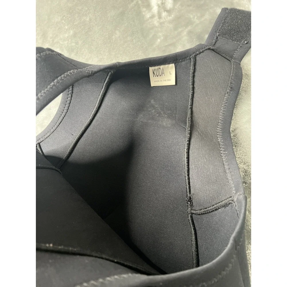 Kuda Wetsuit Adult Size‎ Large Full Body Black Minor Hole